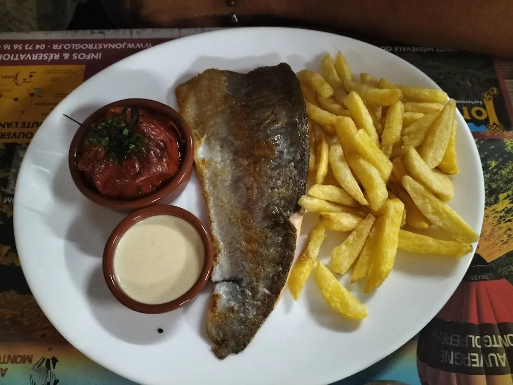 Filet de Truite Sauce Citronnée